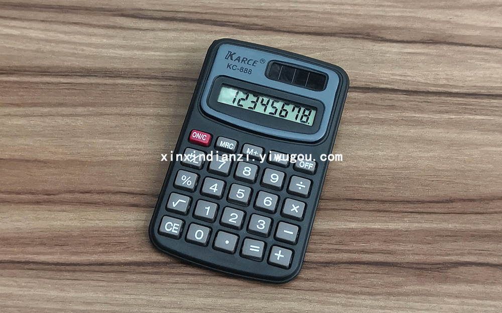 Black KC888 student calculator flip palm calculator office supplies stationery calculator Black KC888 student calculator flip palm calculator office supplies stationery calculator