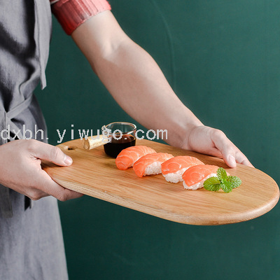 White Oak Chopping Board Bread Board Fruit Sushi Board Home Chopping Board Steak Plate Solid Wood Pizza Tray