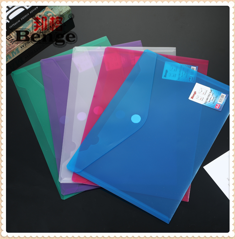 A4 transparent filing bag buckle plastic transparent information bag bill storage bag bunger stationery office supplies A4 transparent filing bag buckle plastic transparent information bag bill storage bag bunger stationery office supplies