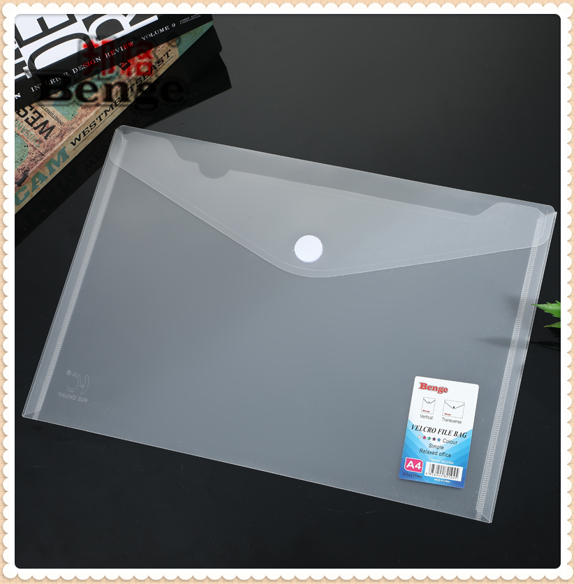 A4 transparent filing bag buckle plastic transparent information bag bill storage bag bunger stationery office supplies A4 transparent filing bag buckle plastic transparent information bag bill storage bag bunger stationery office supplies