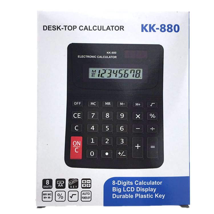 880 Office Supplies Calculator with Sound Calculator Electronic Calculator Business Accounting 9.9 Supply