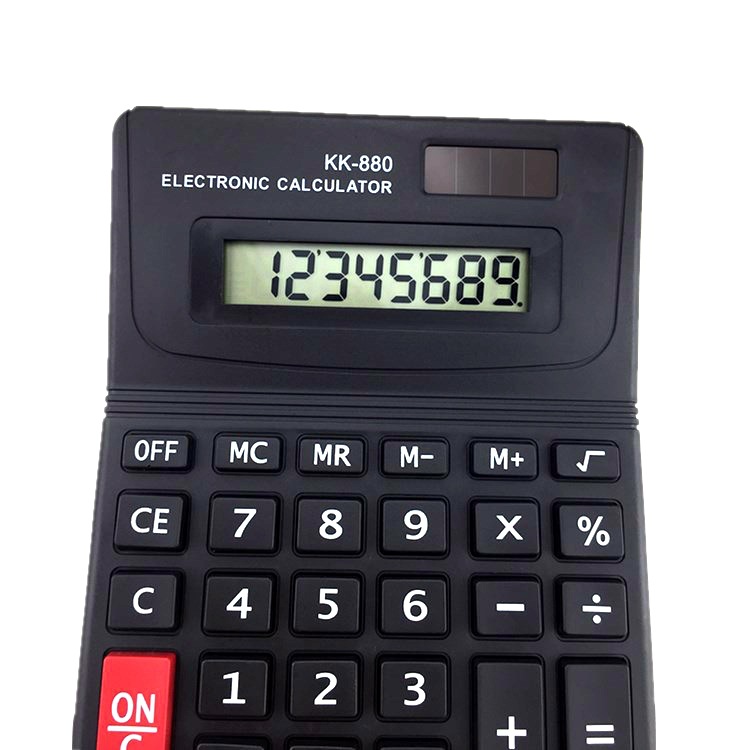 880 Office Supplies Calculator with Sound Calculator Electronic Calculator Business Accounting 9.9 Supply
