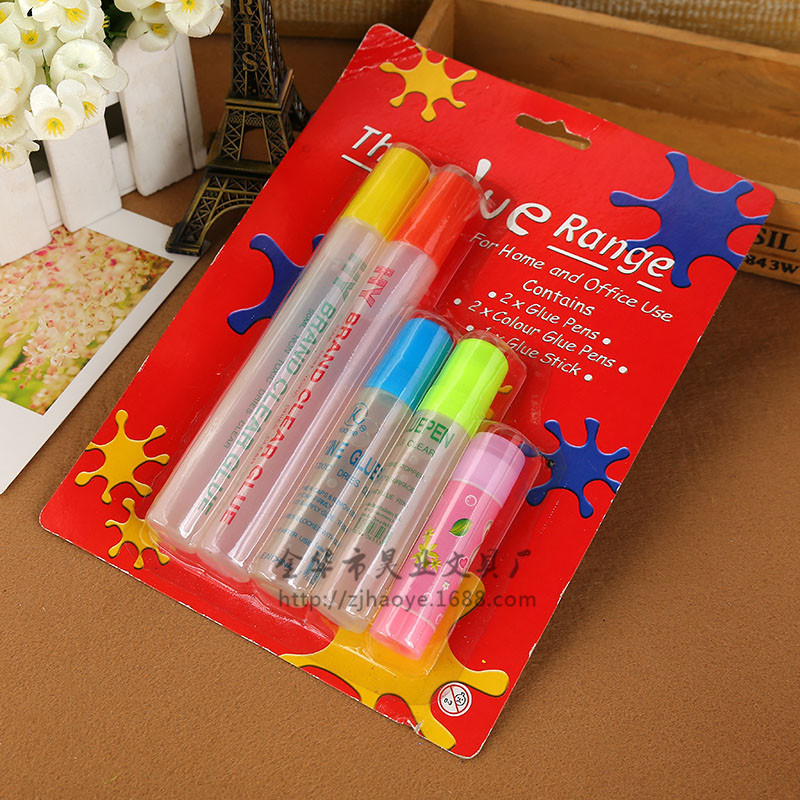 Stationery 7302 Liquid Glue Student Medium Strong Glue Office Supplies 50ml Transparent Liquid Glue