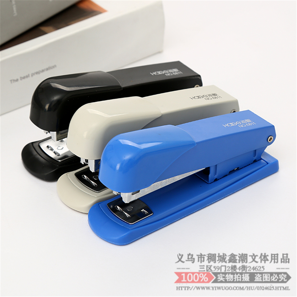 Non-Slip Book Stapler Student Stationery Office Supplies Bookbinding Machine Desktop Business Financial Book Booking Test Paper Booking Invoice