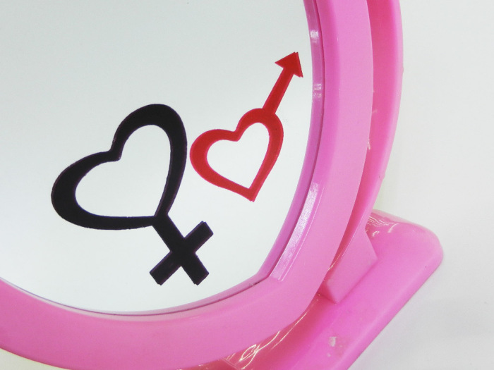 9.9918 lovely heart mirror dressing mirror to send a girlfriend 9.9918 lovely heart mirror dressing mirror to send a girlfriend