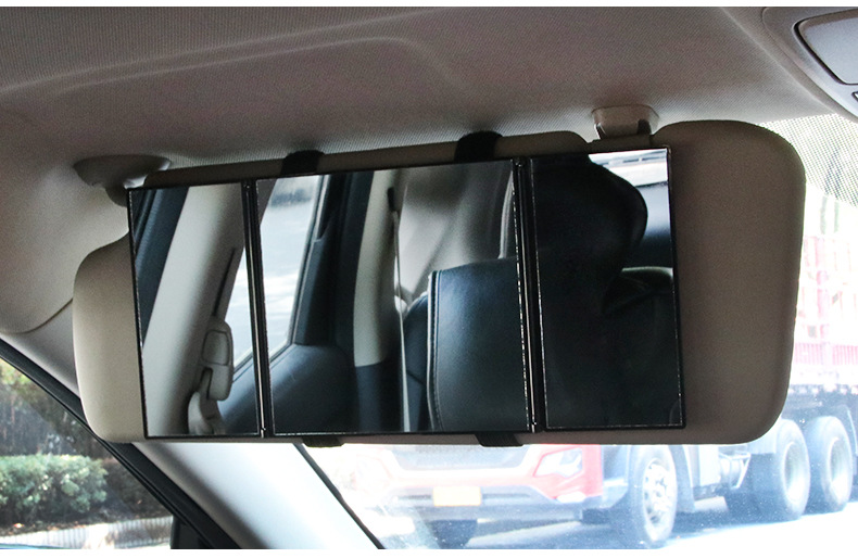 Shunwei Car Tri-Fold Cosmetic Mirror Car Sunshade Dressing Mirror for Car Interior Decorative Mirror SD-2408 Shunwei Car Tri-Fold Cosmetic Mirror Car Sunshade Dressing Mirror for Car Interior Decorative Mirror SD-2408
