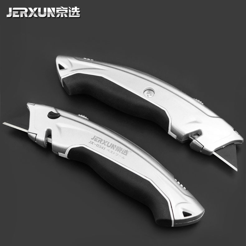 Multi-functional electrician&#039;s knife folding utility knife heavy duty cutting paper wallpaper carpet cable stripping line stripping knife