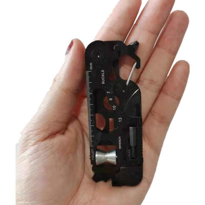 Cross-Border New Arrival 30-in-One Combination Utility Knife Outdoor Camping Survival Tool Folding Portable Portable Tool