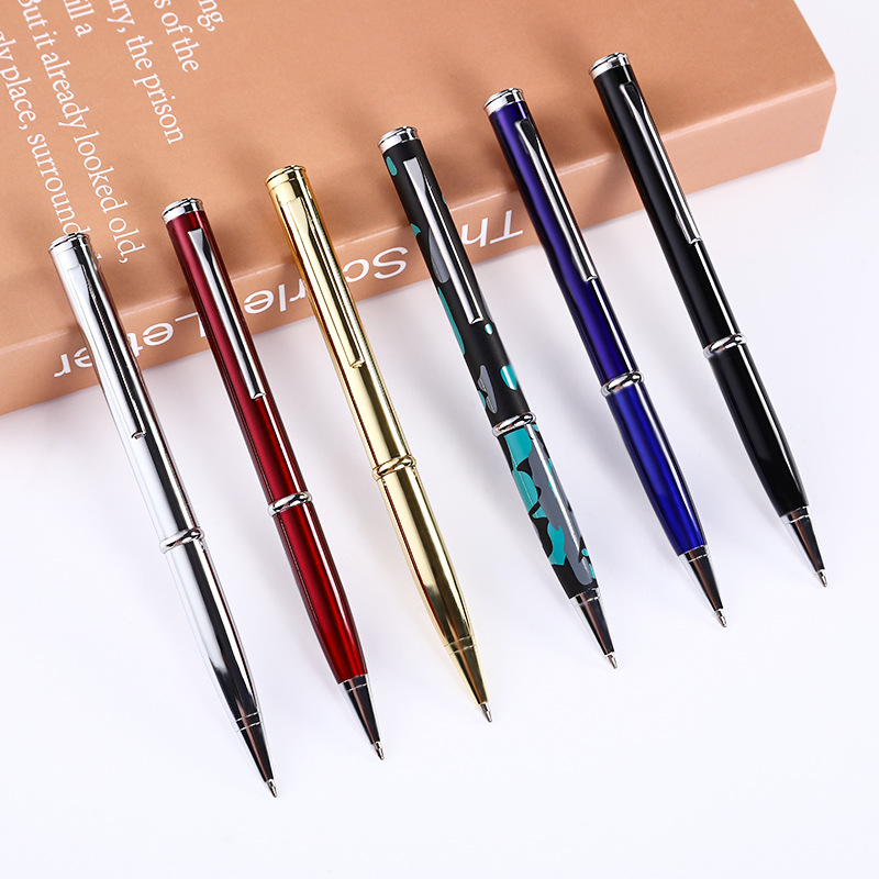 Factory Direct Supply Hot Sale Metal Ball Point Pen Multi-Functional Outdoor Tactics Self-Defense Pen Utility Knife Pen Metal Roller Pen