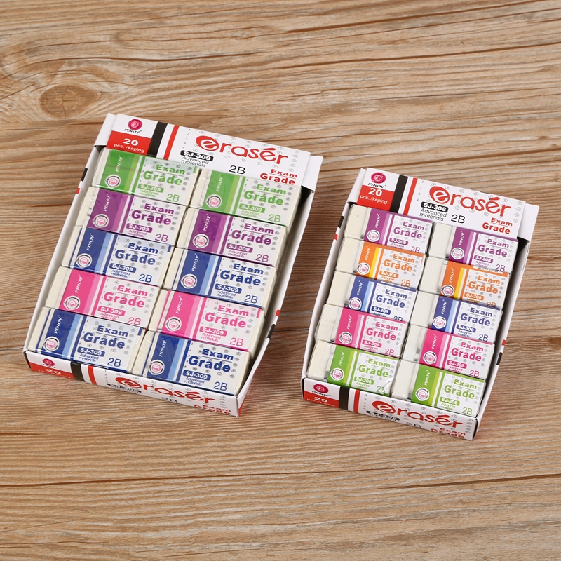 2B rubber soft and hard eraser sketch rubber art painting tools.