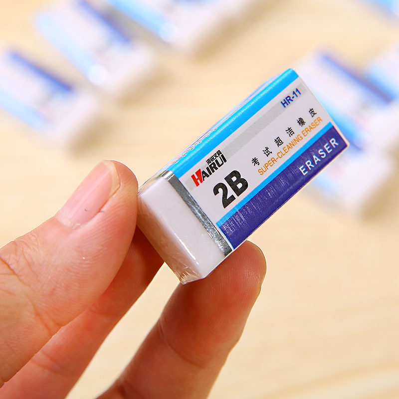Eraser Drawing Eraser Examination Art Eraser 2B Eraser Strip Student White Eraser Wholesale