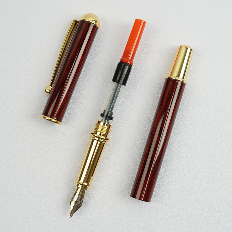 Qiumixuan New Portable Pen-Type Writing Brush Regular Script in Small Characters Calligraphy Copy Scripture Wolf Hair Brush Can Add Ink Art Beauty Soft Pen Qiumixuan New Portable Pen-Type Writing Brush Regular Script in Small Characters Calligraphy Copy Scripture Wolf Hair Brush Can Add Ink Art Beauty Soft Pen