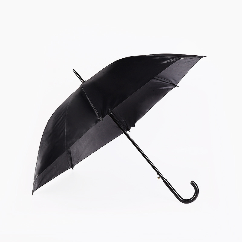 68cm Automatic 8-Bone Umbrella Funeral Instrument All Black Umbrella Straight Rod Curved Handle Umbrella Factory Low Price Wholesale Spot 68cm Automatic 8-Bone Umbrella Funeral Instrument All Black Umbrella Straight Rod Curved Handle Umbrella Factory Low Price Wholesale Spot
