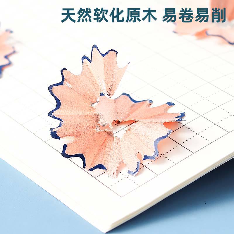 Elementary School Student Groove Pencil Correct Grip Position HB Triangle Pole Pencil Children&#039;s Learning Prize 2B Log Pencil Wholesale