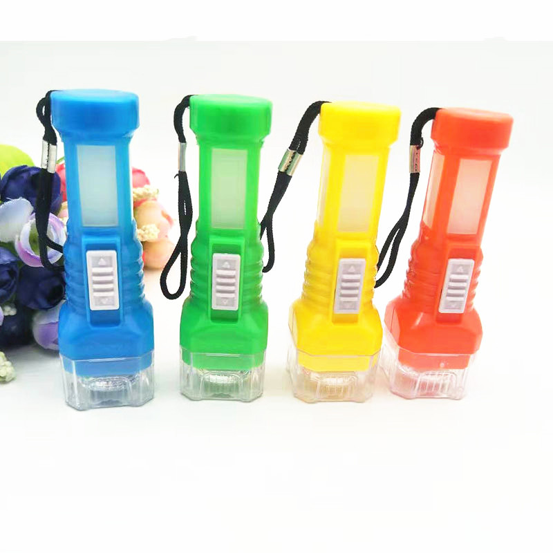 Factory Direct Sales New Mini Small Flashlight Dual-Use Flashlight Electronic Small Flashlight Wholesale Two Yuan Store Supply