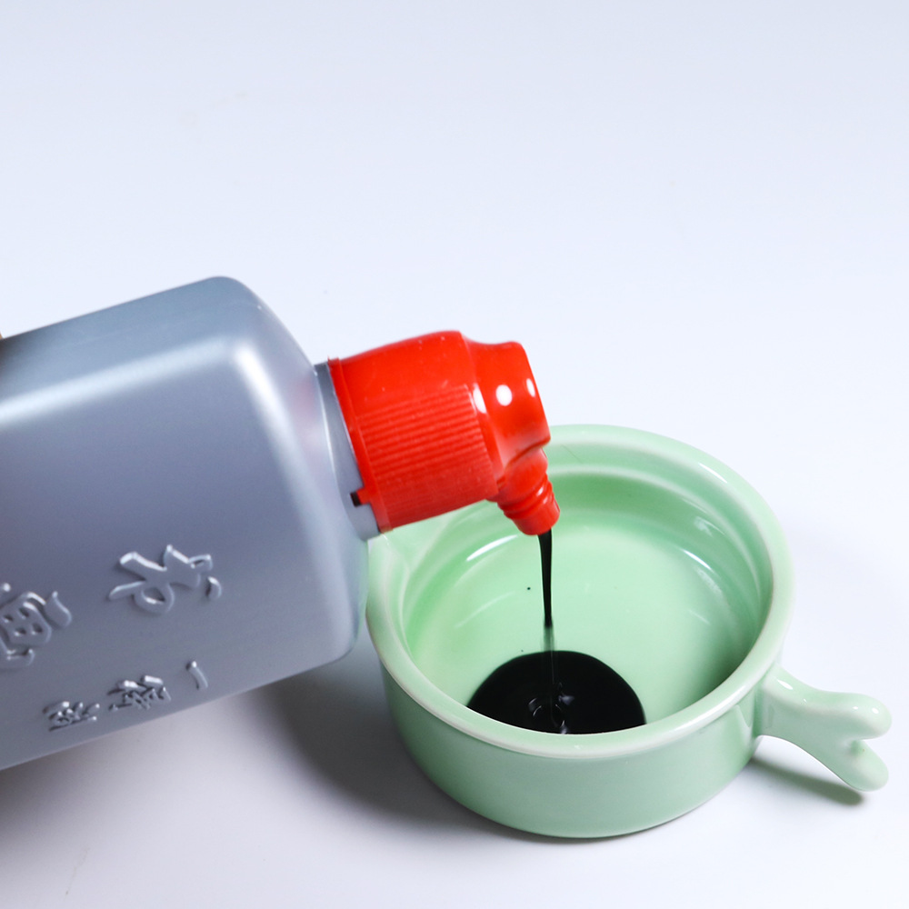 Beijing Yidege Calligraphy and Painting Ink Wholesale Calligraphy Practice Writing Brush Ink 250G Refined Yidege Ink 500G