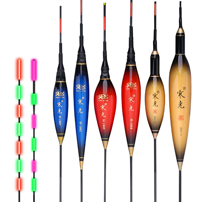 Float Whole EyeCatching Night Fishing Fish Float Crucian Float Electronic Luminous Drift Fishing Gear Customized