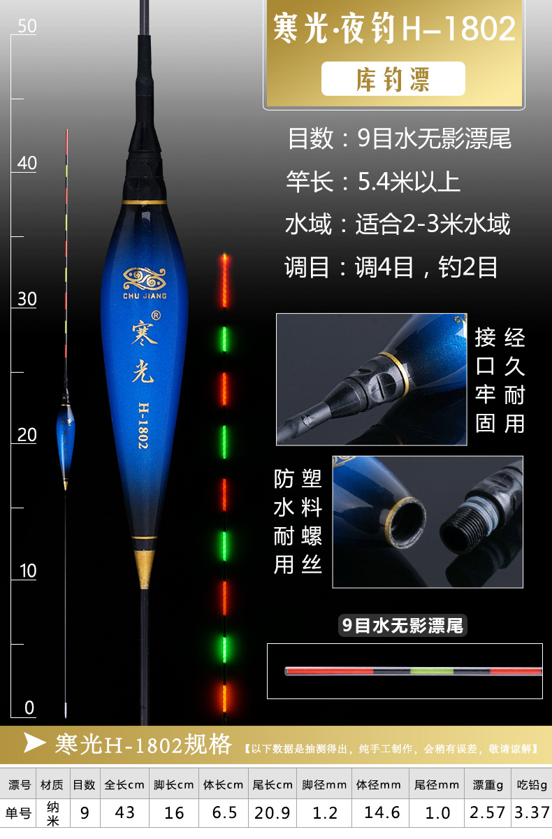 Float Whole EyeCatching Night Fishing Fish Float Crucian Float Electronic Luminous Drift Fishing Gear Customized Float Whole EyeCatching Night Fishing Fish Float Crucian Float Electronic Luminous Drift Fishing Gear Customized