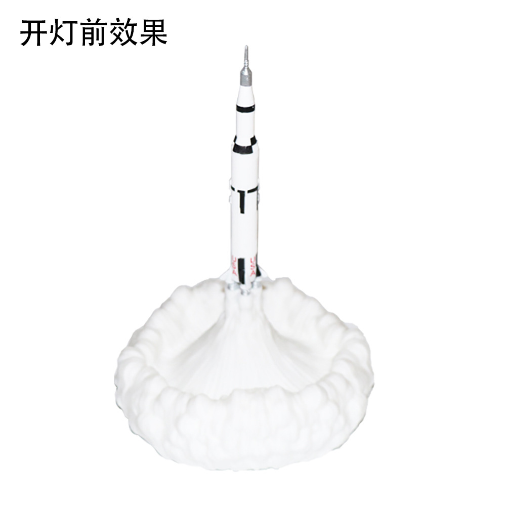 3D Printing Rocket Lamp Saturn Lamp New Exotic Gift Cross-Border Electronic Creative Product Decoration Led Small Night Lamp 3D Printing Rocket Lamp Saturn Lamp New Exotic Gift Cross-Border Electronic Creative Product Decoration Led Small Night Lamp
