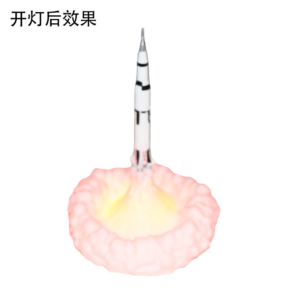 3D Printing Rocket Lamp Saturn Lamp New Exotic Gift Cross-Border Electronic Creative Product Decoration Led Small Night Lamp 3D Printing Rocket Lamp Saturn Lamp New Exotic Gift Cross-Border Electronic Creative Product Decoration Led Small Night Lamp