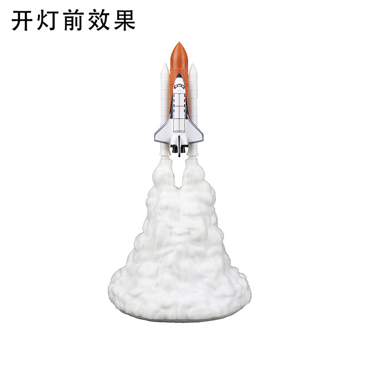 3D Printing Rocket Lamp Saturn Lamp New Exotic Gift Cross-Border Electronic Creative Product Decoration Led Small Night Lamp 3D Printing Rocket Lamp Saturn Lamp New Exotic Gift Cross-Border Electronic Creative Product Decoration Led Small Night Lamp