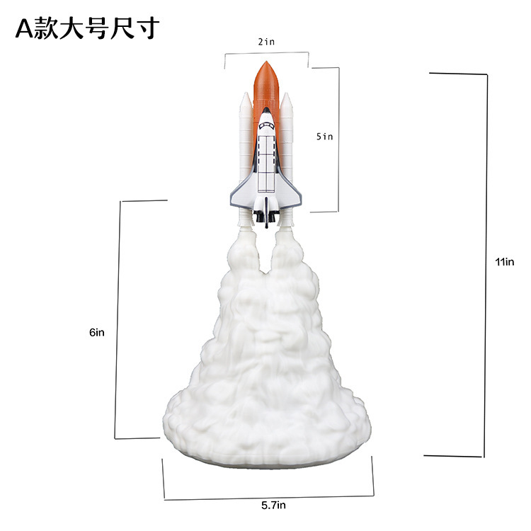 3D Printing Rocket Lamp Saturn Lamp New Exotic Gift Cross-Border Electronic Creative Product Decoration Led Small Night Lamp 3D Printing Rocket Lamp Saturn Lamp New Exotic Gift Cross-Border Electronic Creative Product Decoration Led Small Night Lamp