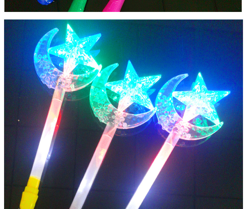 New LED Electronic Cutie Moon Rod Luminous Toys Stall Hot Sale Five-Pointed Star Glow Stick Night Market Hot Sale Toys New LED Electronic Cutie Moon Rod Luminous Toys Stall Hot Sale Five-Pointed Star Glow Stick Night Market Hot Sale Toys