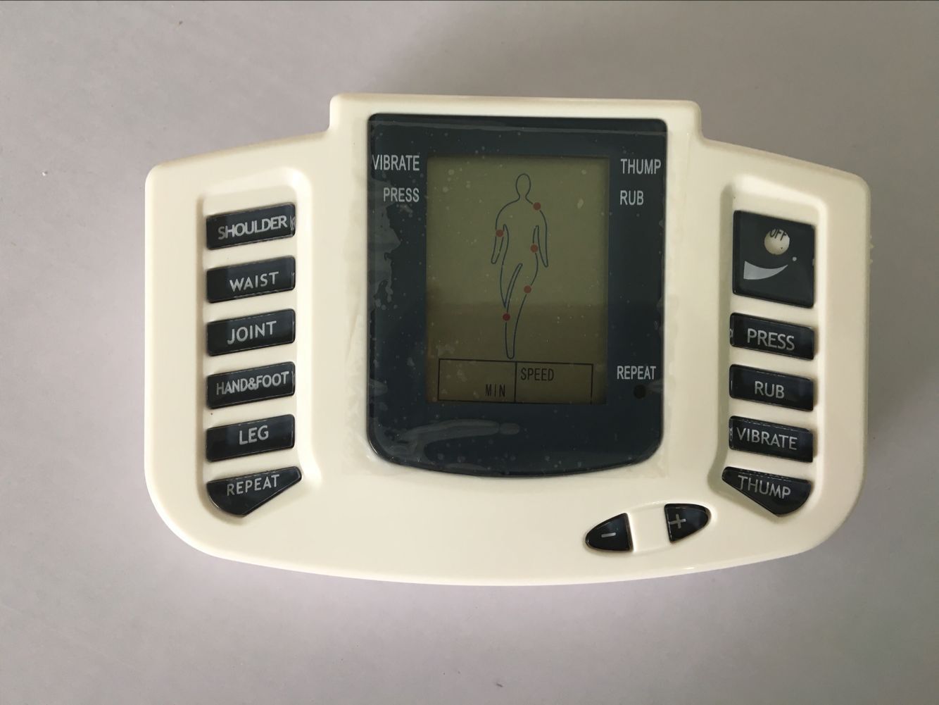 Export Multi-Functional Digital Meridian Massage Device Chinese and English Meridian Massager Electronic Pulse Massage