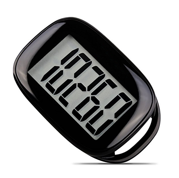 Export Version Compact Mini Single Function 3D Electronic Pedometer Pedometer Runner Electronic Gift