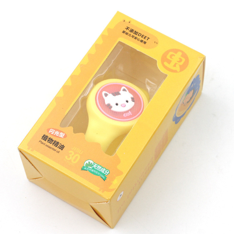 Bracelet Girls&#039; Summer Outdoor Silicone AntiMosquito Watch Electronic Light AntiMosquito Mosquito Repellent Buckle