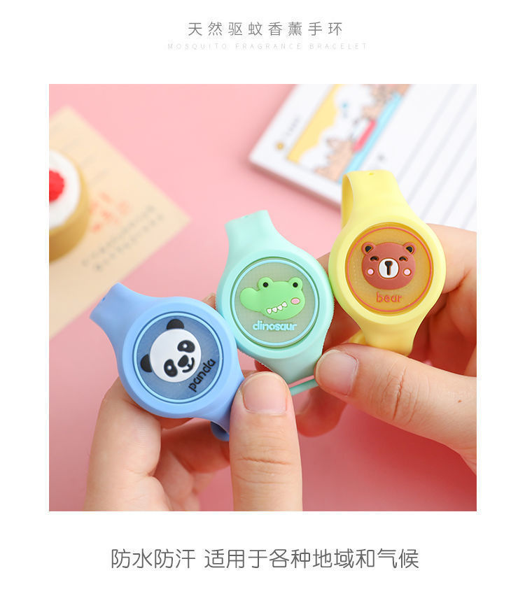 Bracelet Girls' Summer Outdoor Silicone AntiMosquito Watch Electronic Light AntiMosquito Mosquito Repellent Buckle Bracelet Girls' Summer Outdoor Silicone AntiMosquito Watch Electronic Light AntiMosquito Mosquito Repellent Buckle