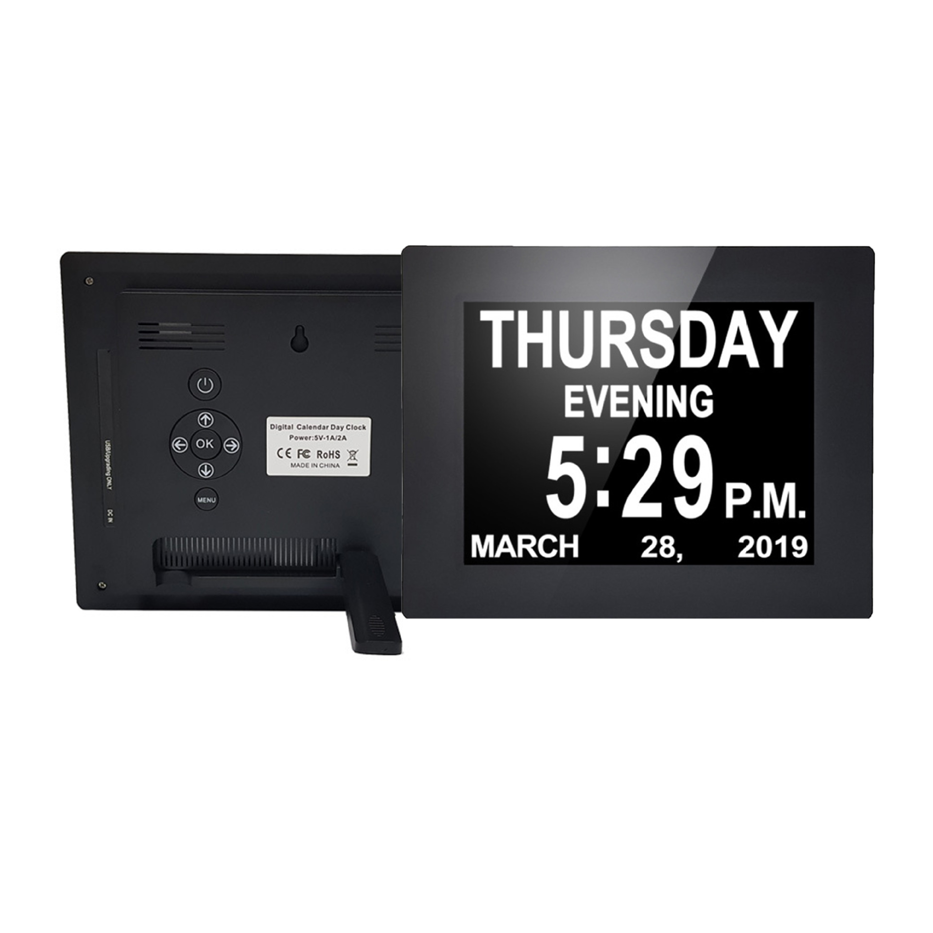 8-Inch Electronic Clock Digital Clock Electronic Calendar Clock Machine Factory