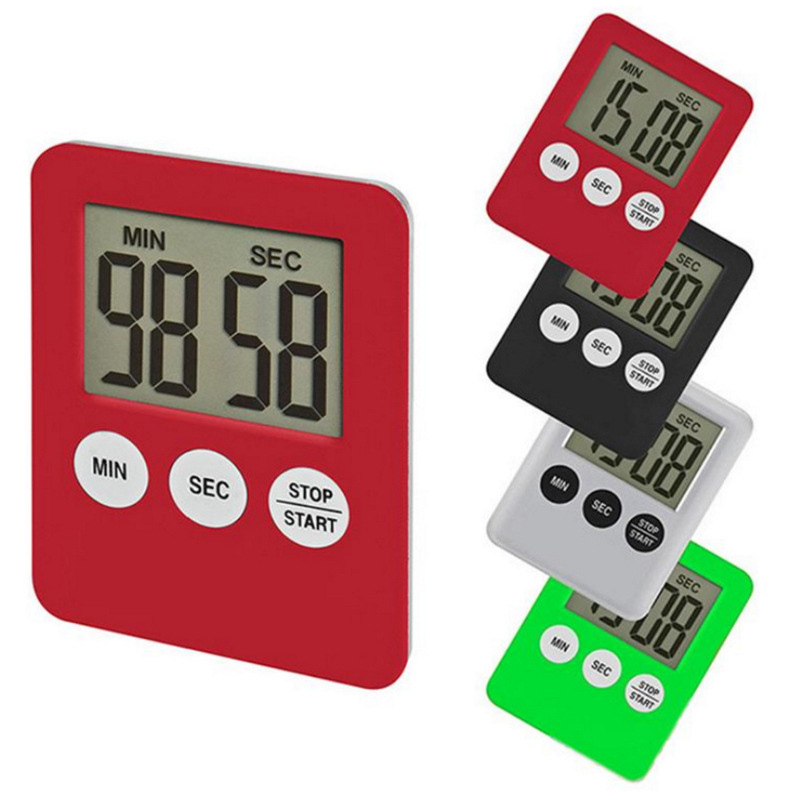 LED Digital Kitchen Electronic Timer Countdown Medicine Reminder Kitchen Timer