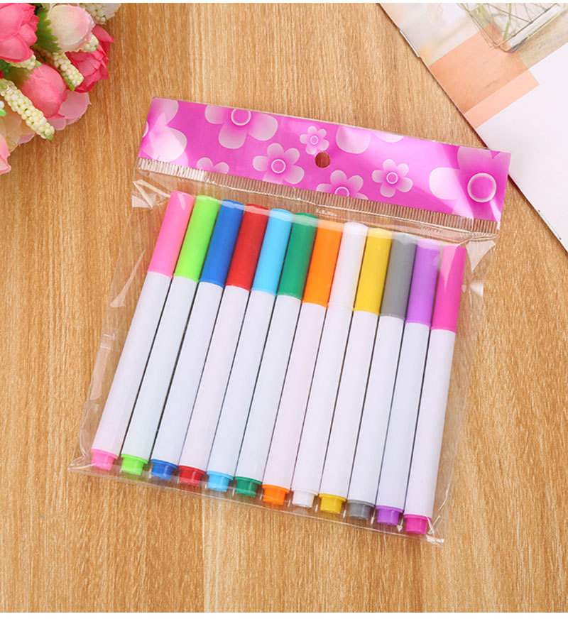 Environmental Protection Color Liquid Chalk Dust-Free Erasable Led Fluorescent Light Board Pen Children Graffiti Painting Blackboard Pen Wholesale Environmental Protection Color Liquid Chalk Dust-Free Erasable Led Fluorescent Light Board Pen Children Graffiti Painting Blackboard Pen Wholesale