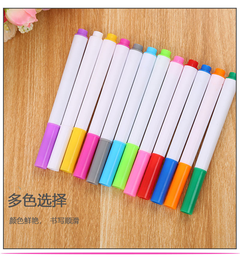 Environmental Protection Color Liquid Chalk Dust-Free Erasable Led Fluorescent Light Board Pen Children Graffiti Painting Blackboard Pen Wholesale Environmental Protection Color Liquid Chalk Dust-Free Erasable Led Fluorescent Light Board Pen Children Graffiti Painting Blackboard Pen Wholesale