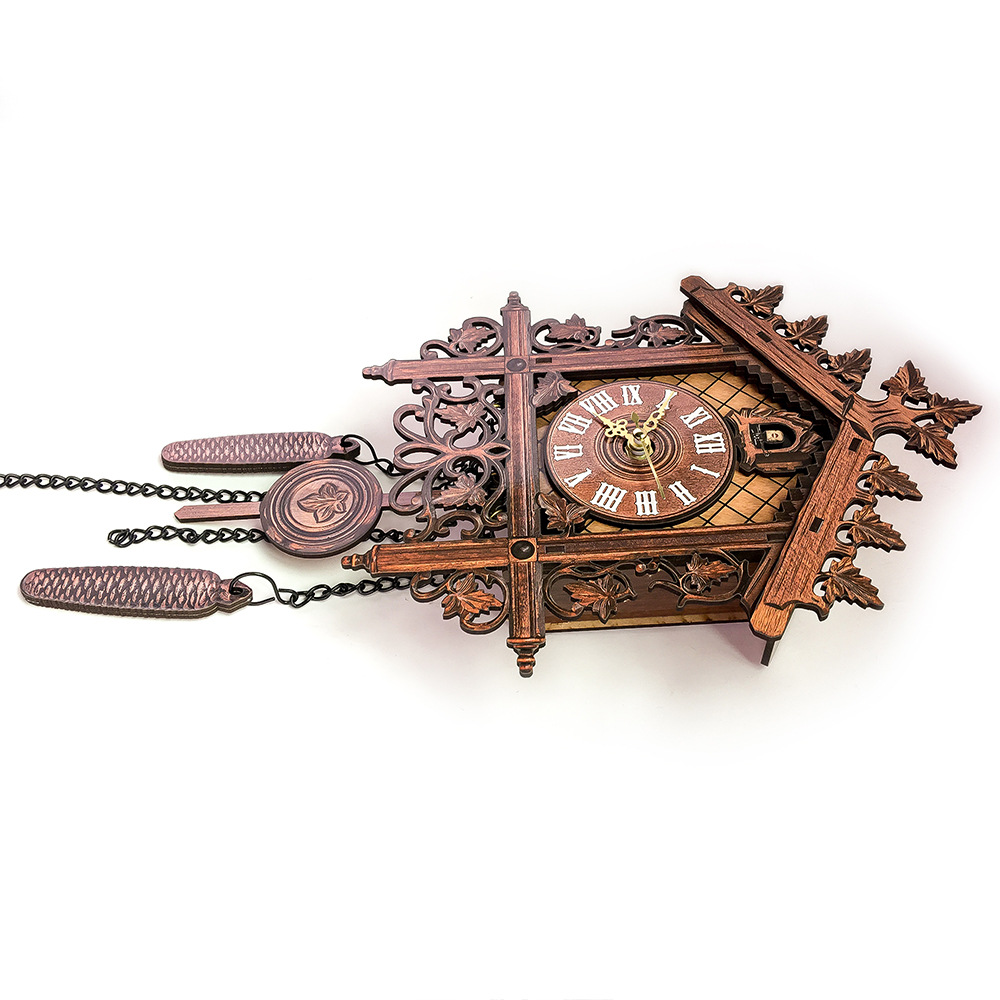 Cuckoo Wall Clock Clock Cross-Border Hot Selling Gullet Clock Home Decoration Cuckoo Wall Clock Clock Cross-Border Hot Selling Gullet Clock Home Decoration