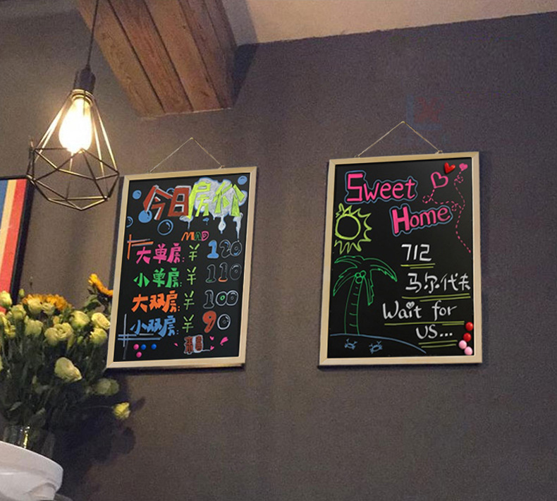 LED Electronic Board Luminous Pen Blackboard Special Highlighter Glass Plate Liquid Writing Pen Large Eight-Color Brush LED Electronic Board Luminous Pen Blackboard Special Highlighter Glass Plate Liquid Writing Pen Large Eight-Color Brush