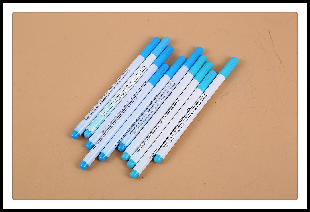 Tailor's Chalk Pens Water Soluble Ink for Cloth and Fabrics Sewing, Arts and Crafts Tracing and Stitching
