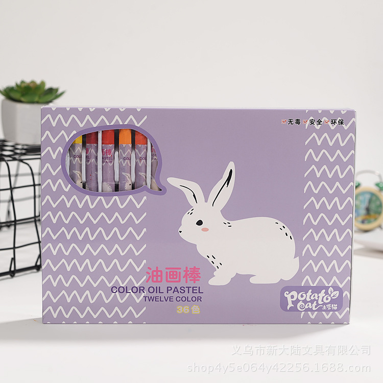 Manufacturers Can Customize Crayon Children&#039;s Oil Pastel Art Supplies Kindergarten Creative Gifts Baby Graffiti Pen Chalk