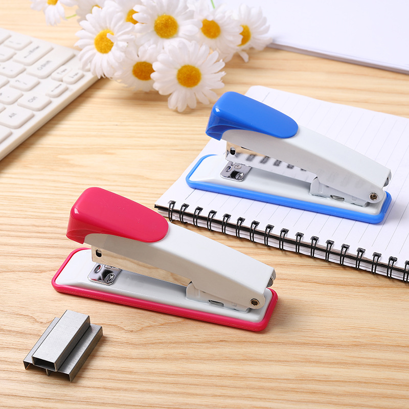 Zhengrong 207 Stapler 24/6 Metal Stapler Learning Stationery Office Supplies Bookbinding Machine Factory Wholesale