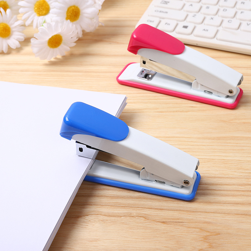 Zhengrong 207 Stapler 24/6 Metal Stapler Learning Stationery Office Supplies Bookbinding Machine Factory Wholesale