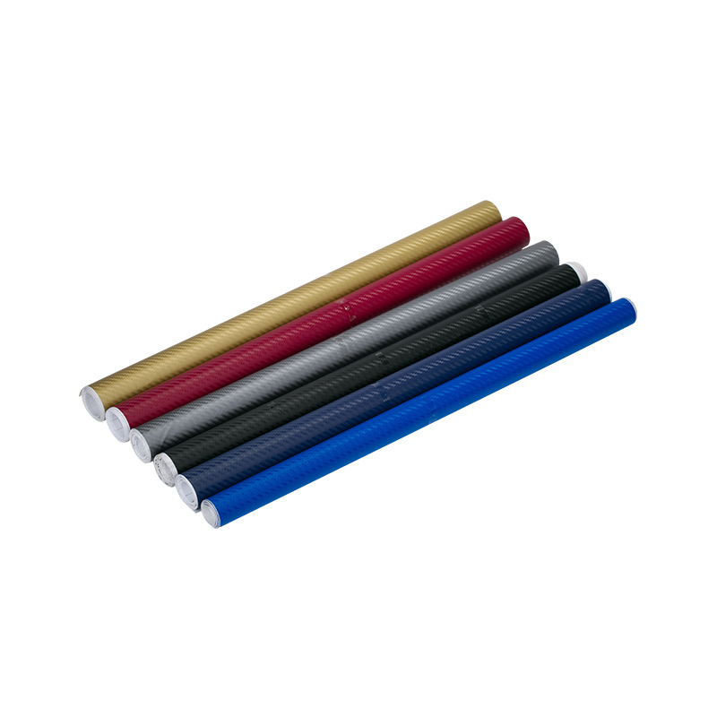 Carsun Cross-Border Car Supplies Carbon Fiber Car Body Sticker 3D Sticker Color Changing Carbon Fiber Stickers Exterior Decoration