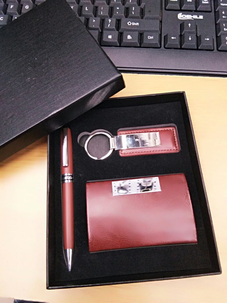 Card case + key chain + pen Card case + key chain + pen