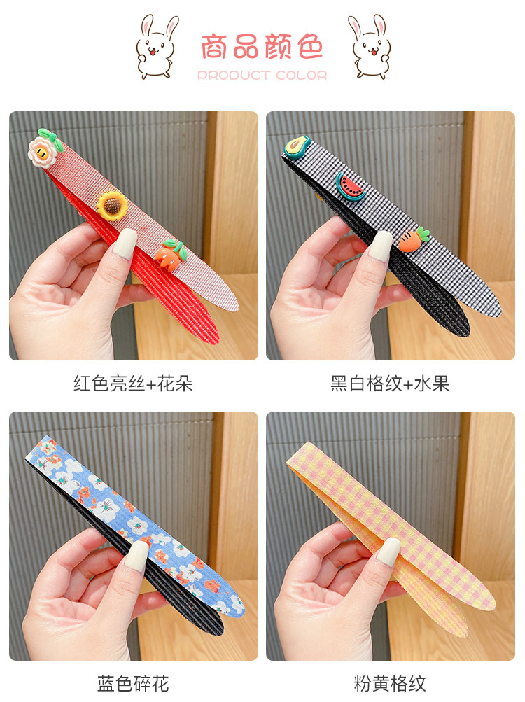Bang Sticker Children's Velcro Hairband Decoration Baby Bow Hair Accessories Post Little Girl Hair Patch Headband