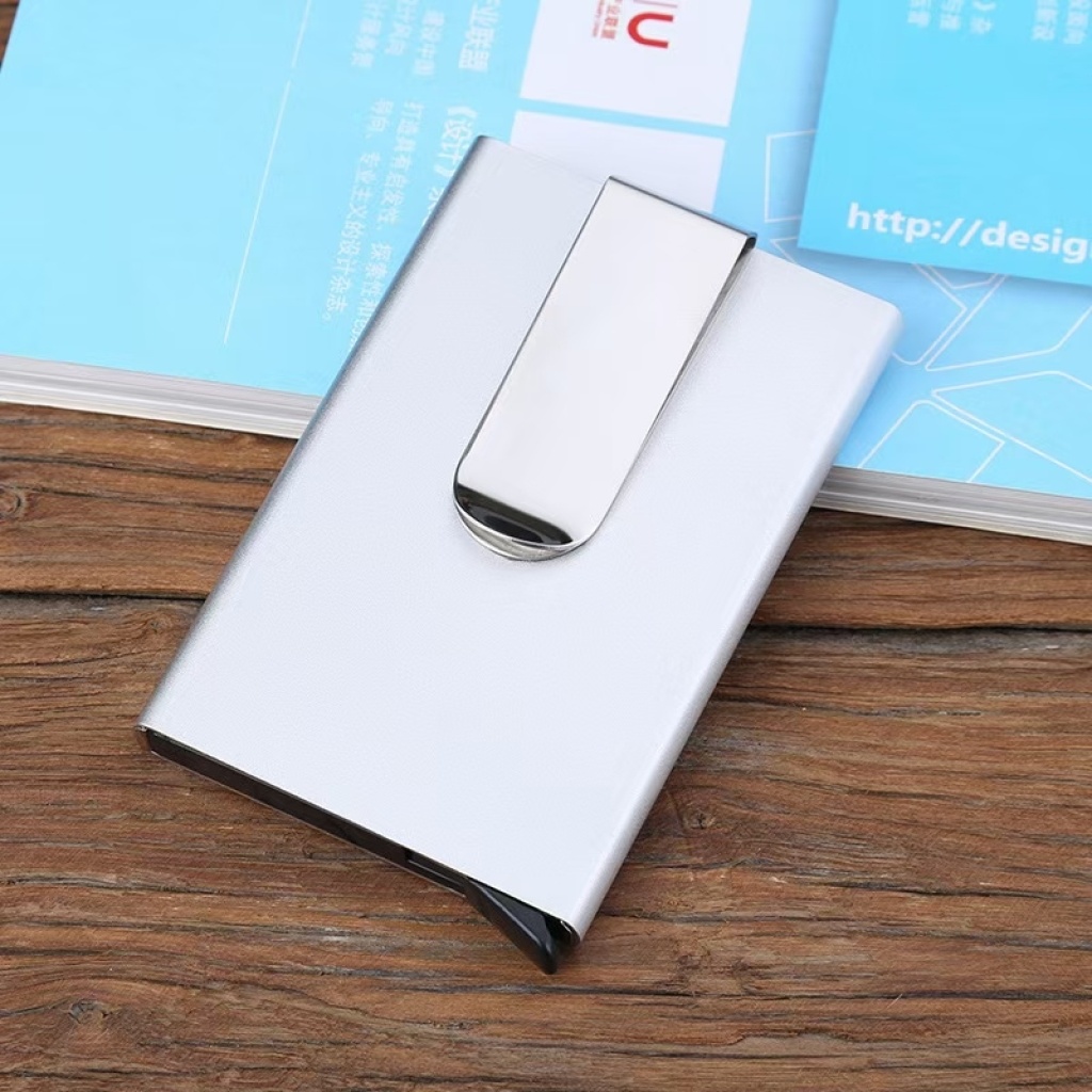 Zinc Alloy Business Card Clip Aluminum Alloy Real Dollar Business Card Case Men Women Automatic Push Type Metal Credit Card Box Zinc Alloy Business Card Clip Aluminum Alloy Real Dollar Business Card Case Men Women Automatic Push Type Metal Credit Card Box
