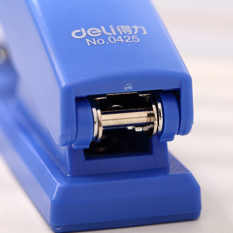 Deli 0425 Stapler No. 12 Stationery Stapler Bookbinding Machine Easy Binding Mini Book Stapler Office Supplies