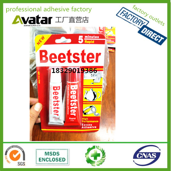 OEM High Quality good Price Beetster Two Component 5 Minute Fast Curing Beetster Epoxy AB Glue