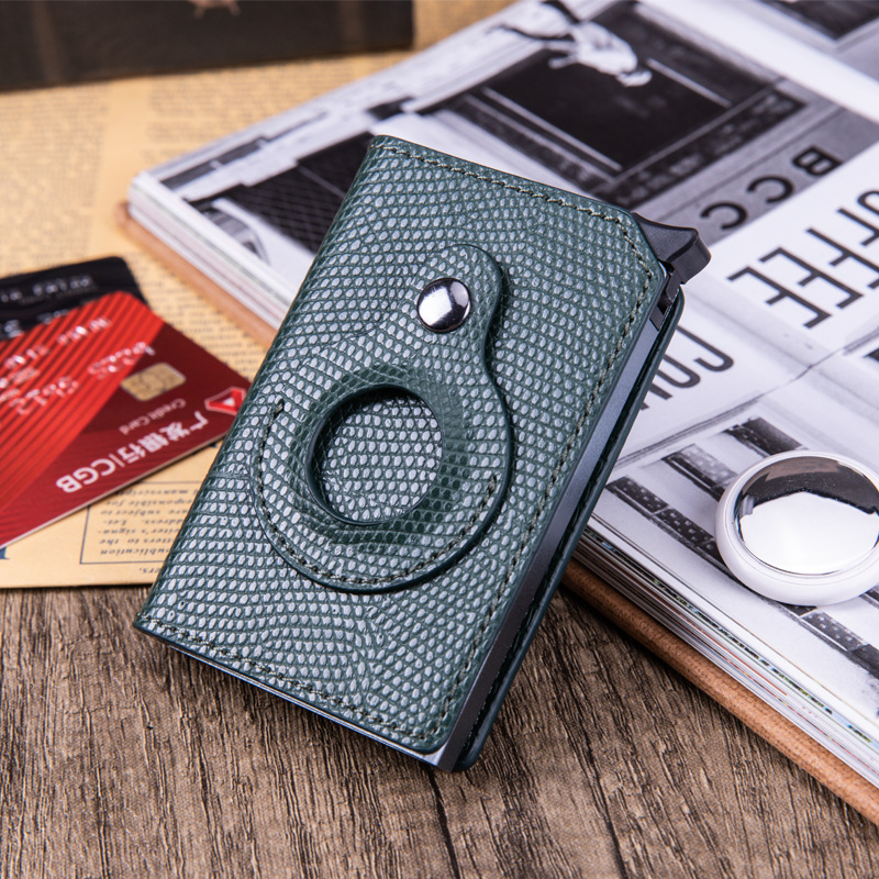 Card Holder Aluminum Anti-Theft Swiping Credit Card Box Shielded RFID Card Holder Card Case Apple Tracker Card Holder Aluminum Anti-Theft Swiping Credit Card Box Shielded RFID Card Holder Card Case Apple Tracker