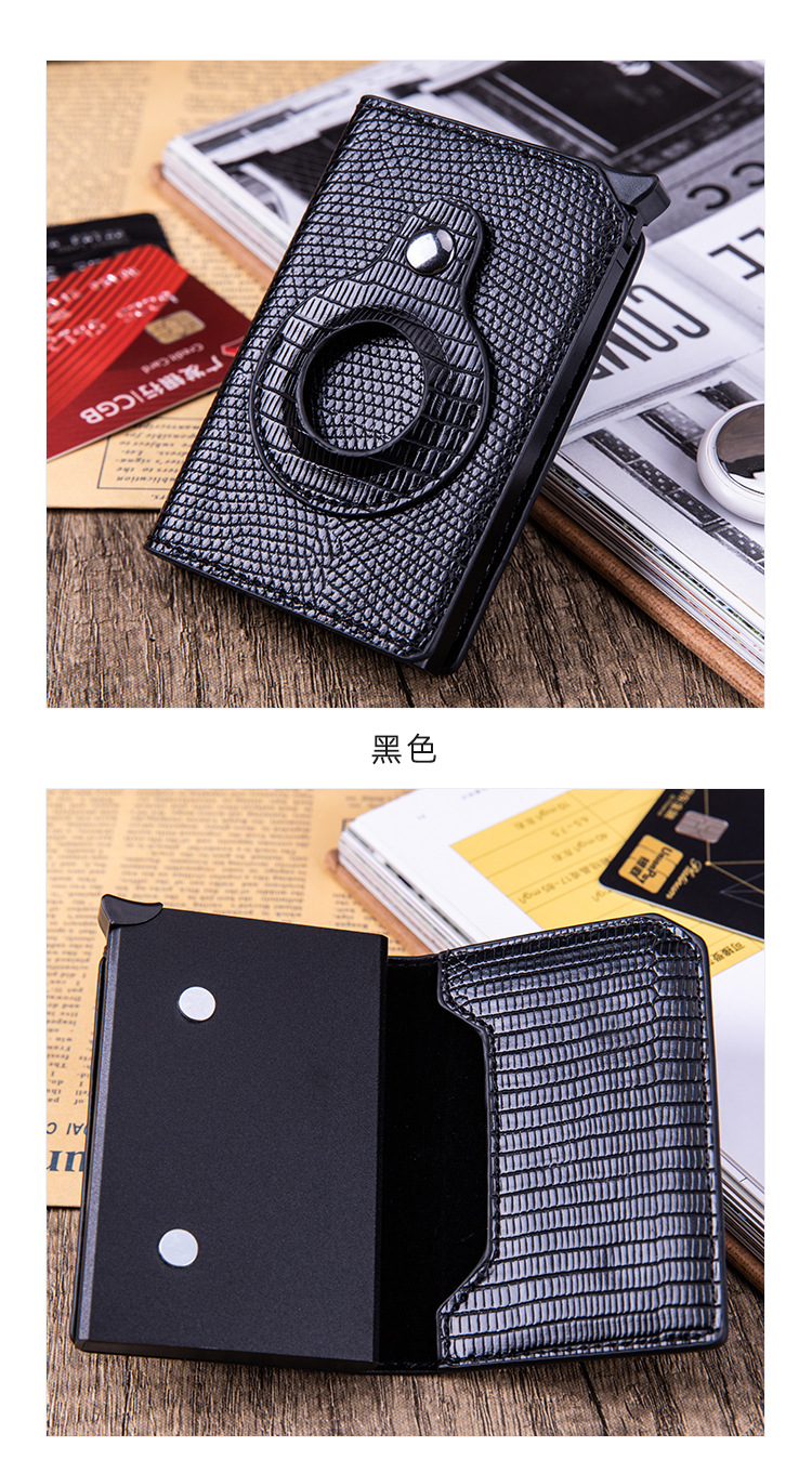 Card Holder Aluminum Anti-Theft Swiping Credit Card Box Shielded RFID Card Holder Card Case Apple Tracker Card Holder Aluminum Anti-Theft Swiping Credit Card Box Shielded RFID Card Holder Card Case Apple Tracker