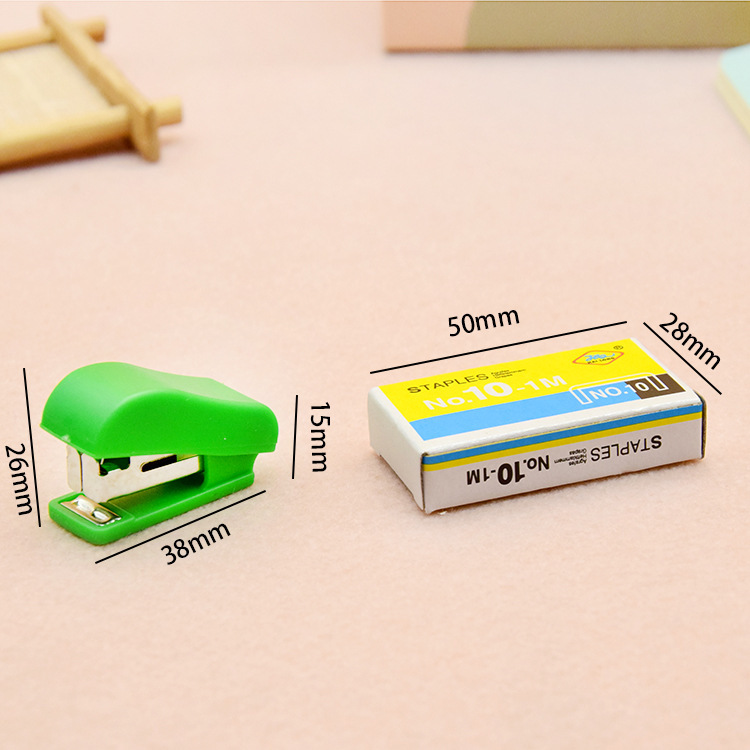 Factory Direct Sales Mini Stapler Small Gift Stapler Creative Style Customized Style Plastic Stapler Factory Direct Sales Mini Stapler Small Gift Stapler Creative Style Customized Style Plastic Stapler